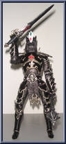 Black Captain from Lord of the Rings (Middle Earth) - Deluxe Figures manufactured by Toy Vault [Loose]