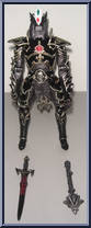 Black Captain from Lord of the Rings (Middle Earth) - Deluxe Figures manufactured by Toy Vault [Loose]