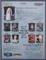 Gandalf (Wizard) from Lord of the Rings (Middle Earth) - Basic Series manufactured by Toy Vault [Back]