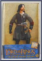 Aragorn from Lord of the Rings - Return of the King - Deluxe Poseable Figures manufactured by Toy Biz [Front]