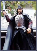 Aragorn (King of Gondor) from Lord of the Rings - Return of the King - Series 4 manufactured by Toy Biz [Loose]