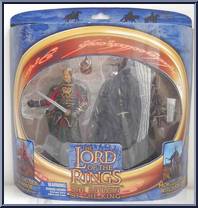 King Theoden (Armor) & Morgul Lord Witch-King (UK) Action Figure