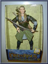 Legolas from Lord of the Rings - Return of the King - Deluxe Poseable Figures manufactured by Toy Biz [Front]