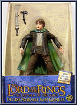 Sam from Lord of the Rings - Return of the King - Deluxe Poseable Figures manufactured by Toy Biz [Front]