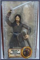 Aragorn (Helm's Deep, Sword Slashing) from Lord of the Rings - Trilogy - Two Towers - Series 1 manufactured by Toy Biz [Front]