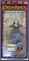 Eowyn (Sword Slashing Action) from Lord of the Rings - Trilogy - Two Towers - Series 1 manufactured by Toy Biz [Front]