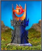 Eye of Sauron (Electronic) from Lord of the Rings - Trilogy - Return of the King - Series 5 manufactured by Toy Biz [Loose]