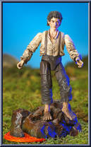 Frodo (Mount Doom, Electronic Base) from Lord of the Rings - Trilogy - Return of the King - Series 5 manufactured by Toy Biz [Loose]