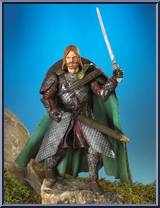 Gamling in Rohan Armor (with Weapons) from Lord of the Rings - Trilogy - Two Towers - Series 3 manufactured by Toy Biz [Loose]