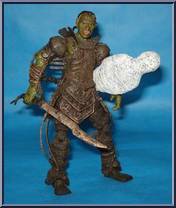 Gorbag (with Webbed Frodo) from Lord of the Rings - Trilogy - Return of the King - Series 4 manufactured by Toy Biz [Loose]