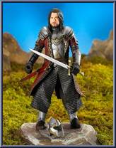 Prince Isildur from Lord of the Rings - Trilogy - Fellowship of the Ring - Series 4 manufactured by Toy Biz [Loose]