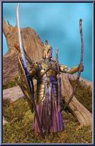Prologue Elven Warrior from Lord of the Rings - Trilogy - Fellowship of the Ring - Series 1 manufactured by Toy Biz [Loose]