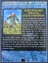 Smeagol Stoor Fisherman from Lord of the Rings - Trilogy - Return of the King - Series 4 manufactured by Toy Biz [Back]