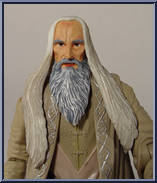 Saruman the White (Dark Brown Belt, Off-White Robes) Action Figure