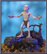 Smeagol (Electronic Base) from Lord of the Rings - Two Towers - Series 4 manufactured by Toy Biz [Loose]