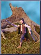 Frodo (Light-up Sting) from Lord of the Rings - Two Towers - Series 3 manufactured by Toy Biz [Loose]