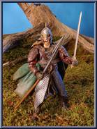 Rohirrim Soldier from Lord of the Rings - Two Towers - Series 2 manufactured by Toy Biz [Loose]