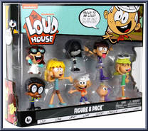 8-Pack from Loud House - Basic Series manufactured by Wicked Cool Toys [Front]