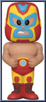 El Hero Invicto (Iron Man) from Lucha Libre - Soda manufactured by Funko [Loose]