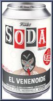 El Venenoide (Venom) from Lucha Libre - Soda manufactured by Funko [Front]