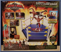 Wrestling Ring from Lucha Libre Masked Warriors - Accessories manufactured by Playmates [Back]