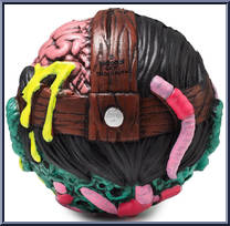 Jason Voorhees from Madballs - Horrorballs manufactured by Kidrobot [Loose]