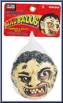 Leatherface from Madballs - Horrorballs manufactured by Kidrobot [Front]