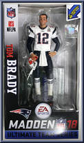 Tom Brady from Madden Ultimate Team Series - Series 1 manufactured by McFarlane [Front]