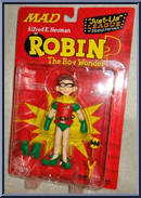 Alfred as Robin from MAD Magazine - Just-Us-League of Stupid Heroes - 1998 manufactured by DC Direct [Front]