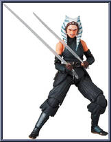Ahsoka Tano (Mandalorian) from Mafex - Star Wars manufactured by Medicom [Loose]