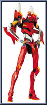 EVA Unit 02 from Mafex - Evangelion manufactured by Medicom [Loose]