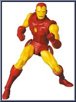 Iron Man (Comic Version) from Mafex - Marvel manufactured by Medicom [Loose]