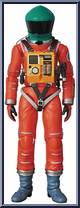 Space Suit (Orange with Green Helmet) Action Figure