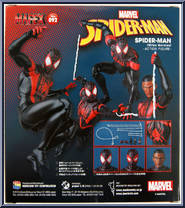 Spider-Man (Miles Morales) from Mafex - Marvel manufactured by Medicom [Back]