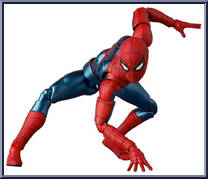 Spider-Man (No Way Home) (Red & Blue Suit) from Mafex - Marvel manufactured by Medicom [Loose]