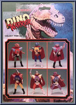 Dino Warrior (Purple Shirt) from Magnificent Dino Warrior - Basic Series manufactured by Paco [Back]