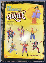 Pirate (Green Shirt) from Magnificent Pirate - Basic Series manufactured by Paco [Back]