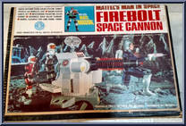 Firebolt Space Cannon from Major Matt Mason - Super Packs - Boxed manufactured by Mattel [Front]