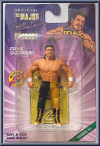 Eddie Guerrero from Major Wrestling Figure Podcast - Major Bendies - Series 6 manufactured by Unknown [Front]