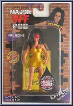 Francine (Bloody Chase) from Major Wrestling Figure Podcast - Major Bendies - Extreme Series 2 manufactured by Unknown [Front]
