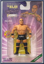 Maven from Major Wrestling Figure Podcast - Major Bendies - Series 6 manufactured by Unknown [Front]