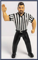 Referee TTD from Major Wrestling Figure Podcast - Major Bendies - Exclusives manufactured by Unknown [Loose]