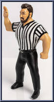 Referee TTD from Major Wrestling Figure Podcast - Major Bendies - Exclusives manufactured by Unknown [Loose]