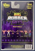 Ric Flair (Black Jacket) from Major Wrestling Figure Podcast - Big Rubber Guys manufactured by Unknown [Back]