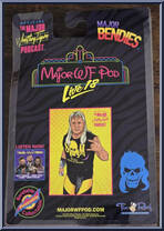 Ricky Morton from Major Wrestling Figure Podcast - Major Bendies - Exclusives manufactured by Unknown [Back]
