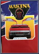 Red Gullwing (Mads Hawking) from Makina - Basic Series manufactured by Ramen Toy [Side]