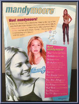 Mandy Moore (Blue Shirt) from Mandy Moore - Basic Series manufactured by Play Along [Back]