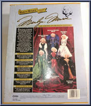 Silver Sizzle Marilyn from Marilyn Monroe Collector's Series - Basic Series manufactured by DSI [Back]