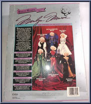Sparkle Superstar Marilyn from Marilyn Monroe Collector's Series - Basic Series manufactured by DSI [Back]