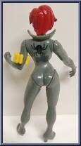 Black Widow from Marvel - Gold manufactured by Toy Biz [Loose]